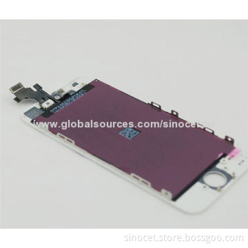 Cell phone display for iPhone 5, refurbished LCD screen with original LCD module